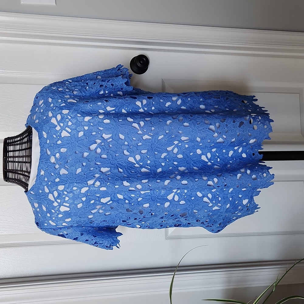 LANE BRYANT plus Size lace blouse. Size 18-20